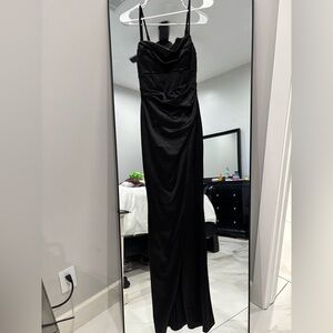Windsor Elegant Black Strapless Dress